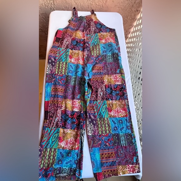Colorful Patchwork Pants - Picture 9 of 10